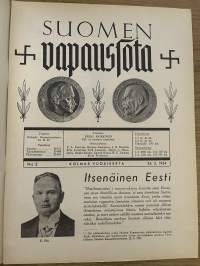 Suomen vapaussota 1934 nr 2 - Viron vapaussota,  ym.