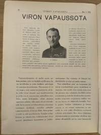 Suomen vapaussota 1934 nr 2 - Viron vapaussota,  ym.