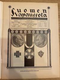 Suomen vapaussota 1941 nr 6-7 - Jääkärimarssin tarina, Karjakan armeijakunnan tykistö Viipurin edustalla 1918, ym.