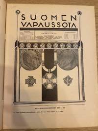 Suomen vapaussota 1939 nr 10-12 - Suomen vapaussota, P. -E. Svinhufvud reserviharjoituksissa, ym.