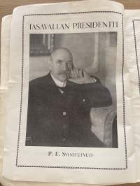 Suomen vapaussota 1937 nr 10  - Suuren itsenäisyysjuhlan aattona, Itsenäisyyskirjallisuuden merkitys ja arvo, ym.