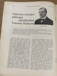 Suomen vapaussota 1937 nr 8 - Jääkäripataljoonan kärkijoukon kotimatka, ym.