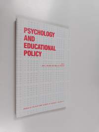 Psychology and Educational Policy