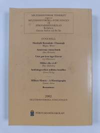 Militärhistorisk tidskrift : 2002