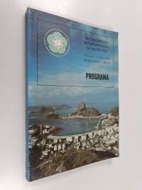 XI Congresso internacional de nutricão : Programa, Río de Janeiro - 23 de agosto a 1 de setembro de 1978