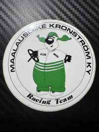 Maalausliike Oy Kronström Ky Racing Team tarra