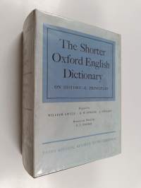 The shorter Oxford English dictionary on historical principles