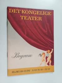 Det kongelige teater - program : season 1958-59
