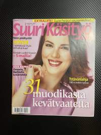 Suuri Käsityö 2002 nr 2, 31 muodikasta kevätvaatetta, 2 kaava-arkkia
