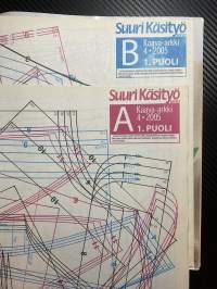 Suuri Käsityö 2005 nr 4, 55 ohjetta &amp; ideaa, 2 kaava-arkkia