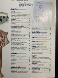 Suuri Käsityö 2006 nr 6-7, 84 uutta kesävirikettä, 2 kaava-arkkia