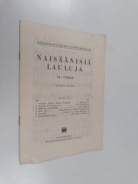 Naisäänisiä lauluja 24. vihko