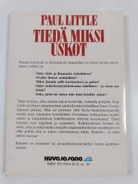 Tiedä miksi uskot