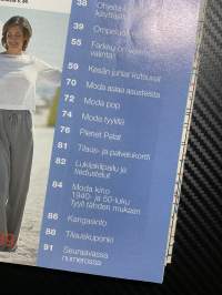 Moda 1999 nr 2, Pellavaa &amp; keveyttä kesään, sisältää kaava-arkin