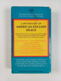 A Dictionary of American-English Usage
