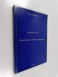 Progestin ST 1435 - Clinical Studies on Parenteral Contraception