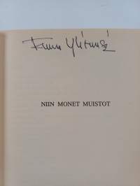 Niin monet muistot (signeerattu)