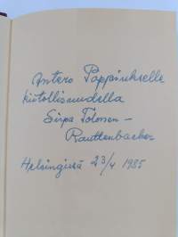 Poimittuja päiviä : nuoren näyttelijättären muistelmia (signeerattu, tekijän omiste)