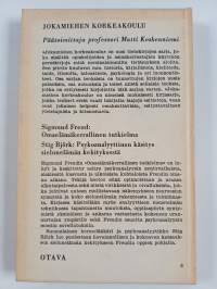 Omaelämäkerrallinen tutkielma ; Psykoanalyyttinen käsitys sielunelämän kehityksestä