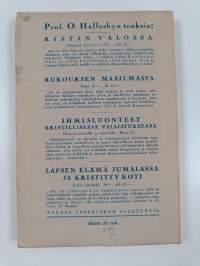 Omatunto : ja sen sija langenneen ja lunastetun ihmisen elämässä