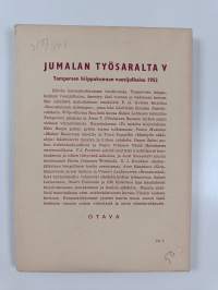 Jumalan työsaralta : Tampereen hiippakunnan vuosijulkaisu 1952