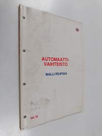 Automaattivaihteisto Malli RE4F02A Vol. 56 - Kouluttajan käsikirja