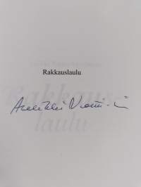 Rakkauslaulu (signeerattu)