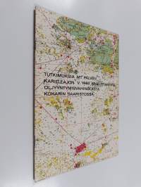Tutkimuksia mt Palvan karilleajon v. 1969 aiheuttamista öljyyntymisvahingoista Kökarin saaristossa