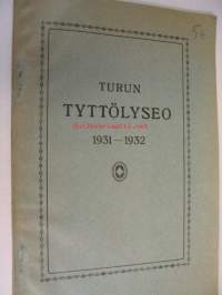 Turun tyttölyseo 1931-1932