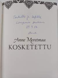 Kosketettu (signeerattu, tekijän omiste)