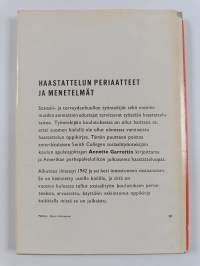 Haastattelun periaatteet ja menetelmät