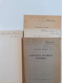 Etelä-Pohjanmaan valtameren takainen siirtolaisuus 1867-1930 ; + 3 eripainosta : Lapualta suureen länteen ; Etelä-Pohjanmaan siirtolaisuuden maakunnalliset edelly...