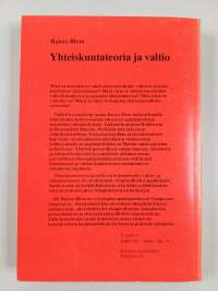 Yhteiskuntateoria ja valtio