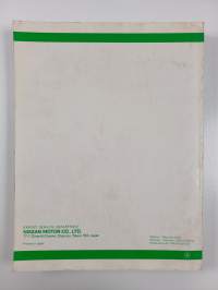 Nissan servise manual : Model F22 &amp; H40 series
