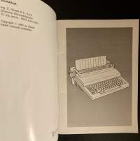 Olivetti sähkökirjoituskone : Käyttöohjekirja