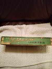 Huhtamäen lakritsi piippu rasia v. 1920