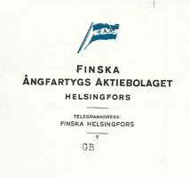Ångfartygs Ab Bore Åbo  1935  -  firmalomake