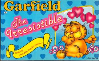 Garfield - The Irresistible, 1987.  Vastustamaton Karvinen mustavalkoisissa stripeissä