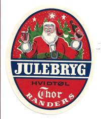 Julebryg -  olutetiketti