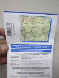 Suomen tiekartta GT 14 mm. Kittilä Sodankylä 2000 - Vägkarta - Road Map - Strassenkarte