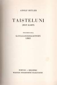 Taisteluni 1-2. Mein Kampf