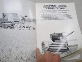 Laborin koneet ja laitteet 1976-1977 -tuoteluettelo
