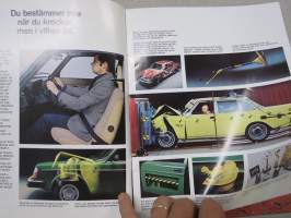 Volvo 240 serien 1978 -myyntiesite, ruotsinkielinen
