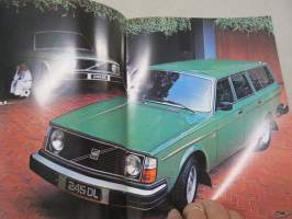 Volvo 240 serien 1978 -myyntiesite, ruotsinkielinen