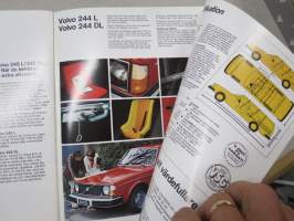 Volvo 240 serien 1978 -myyntiesite, ruotsinkielinen