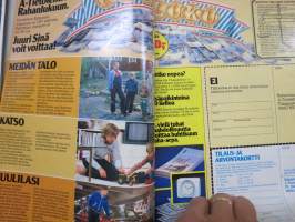 Tuulilasi 1982 nr 1, Diesel-Mersu 200D kestotesti loppuraportti 60 000 km, Moottoriöljytesti, Auto 2000, Tee-se-itse Passat huolto-ohjeet, Kelkalla Rovaniemi-Kemi ym