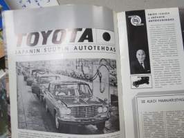 Automies 1964 nr 4 -asiakaslehti, Toyota - Japanin suurin autotehdas, Toyota Crown Sedan, ym.
