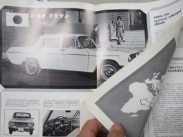 Automies 1964 nr 4 -asiakaslehti, Toyota - Japanin suurin autotehdas, Toyota Crown Sedan, ym.