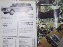 Automies 1964 nr 4 -asiakaslehti, Toyota - Japanin suurin autotehdas, Toyota Crown Sedan, ym.