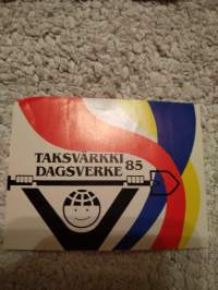 Taksvärkki  85 Tarra 1980-luku